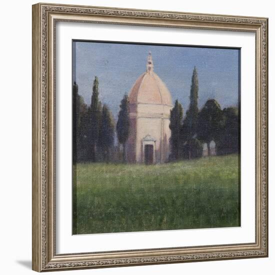 Baptistry, Tavarnelle, 2012-Lincoln Seligman-Framed Giclee Print