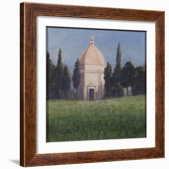 Baptistry, Tavarnelle, 2012-Lincoln Seligman-Framed Giclee Print