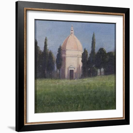 Baptistry, Tavarnelle, 2012-Lincoln Seligman-Framed Giclee Print