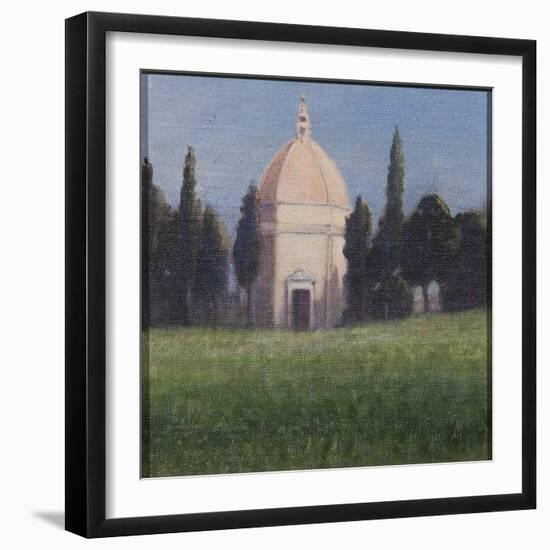 Baptistry, Tavarnelle, 2012-Lincoln Seligman-Framed Giclee Print