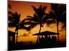 Bar at Sunset, Antigua, Caribbean, West Indies-Firecrest Pictures-Mounted Photographic Print