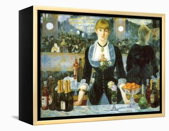 Bar at the Folies-Bergère, 1881-null-Framed Premier Image Canvas