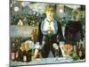 Bar at the Folies-Bergère, 1881-null-Mounted Giclee Print