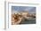 Bar at the port of Otranto, Lecce province, Salentine Peninsula, Puglia, Italy, Mediterranean, Euro-Markus Lange-Framed Photographic Print