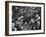 Bar Crammed with Patrons at Sammy's Bowery Follies-Alfred Eisenstaedt-Framed Photographic Print