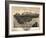 Bar Harbor, Maine - Panoramic Map-Lantern Press-Framed Art Print