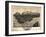 Bar Harbor, Maine - Panoramic Map-Lantern Press-Framed Art Print