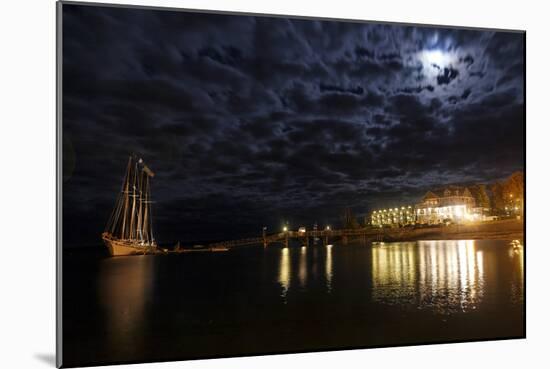 Bar Harbor Night Mood, Maine-George Oze-Mounted Photographic Print