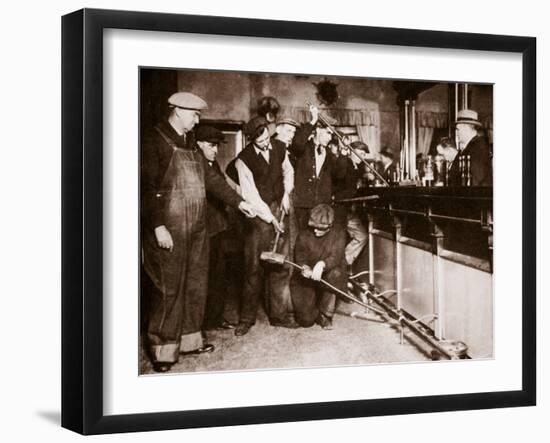 Bar in Camden, New Jersey Being Forcibly Dismantled by Dry Agents-null-Framed Photographic Print