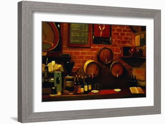 Bar in Madrid-Pam Ingalls-Framed Giclee Print