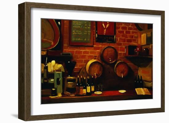 Bar in Madrid-Pam Ingalls-Framed Giclee Print