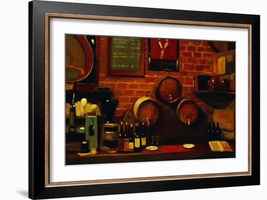 Bar in Madrid-Pam Ingalls-Framed Giclee Print