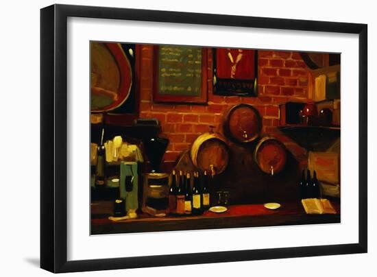 Bar in Madrid-Pam Ingalls-Framed Giclee Print