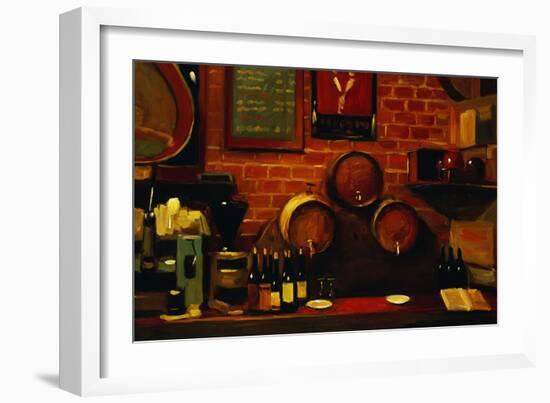 Bar in Madrid-Pam Ingalls-Framed Giclee Print