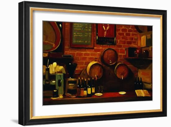 Bar in Madrid-Pam Ingalls-Framed Giclee Print