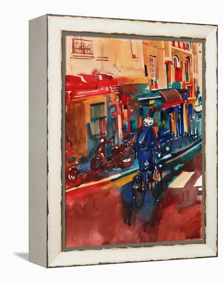 Bar in Paris-Maja Wronska-Framed Premier Image Canvas