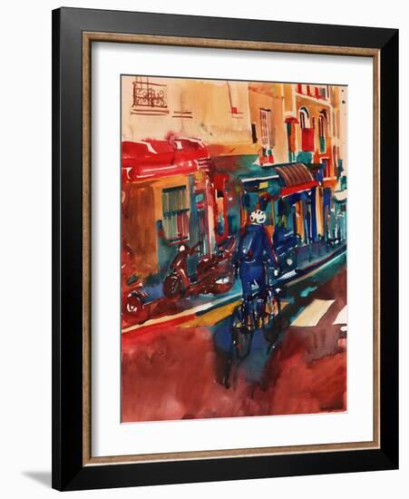 Bar in Paris-Maja Wronska-Framed Giclee Print