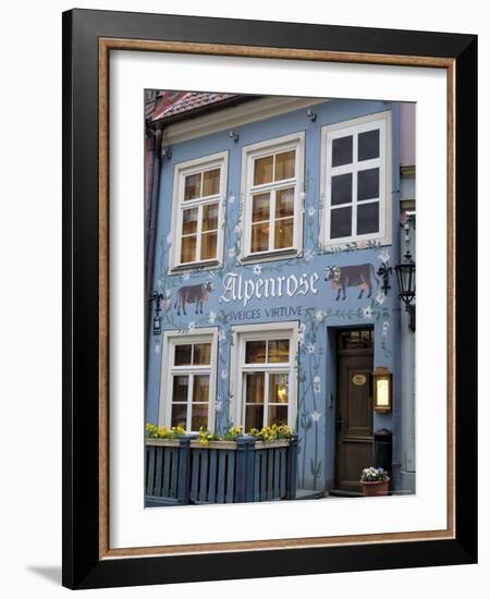 Bar in the Old Town, Riga, Latvia, Baltic States-Gary Cook-Framed Photographic Print