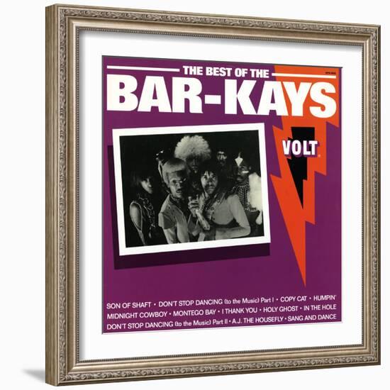 Bar-Kays - The Best of the Bar-Kays-null-Framed Art Print