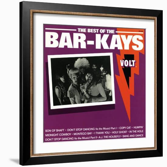 Bar-Kays - The Best of the Bar-Kays-null-Framed Art Print