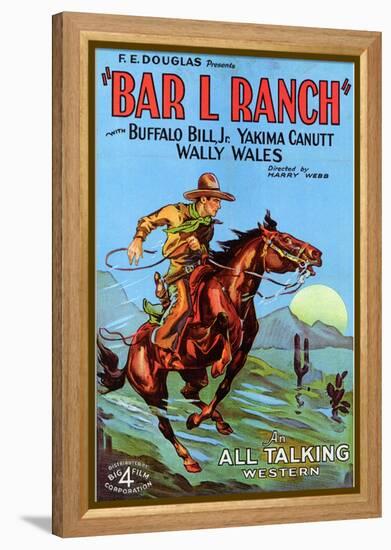 Bar L Ranch, 1930-null-Framed Stretched Canvas