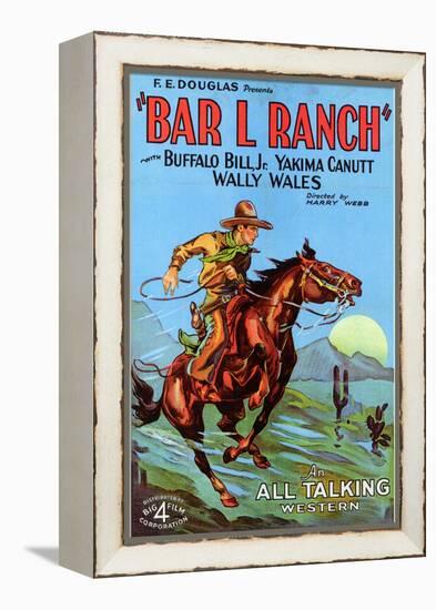 Bar L Ranch, 1930-null-Framed Stretched Canvas