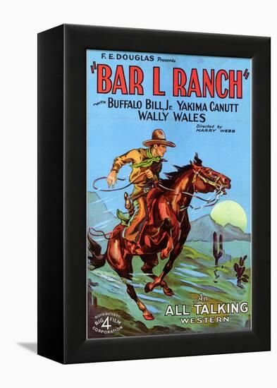 Bar L Ranch, 1930-null-Framed Stretched Canvas