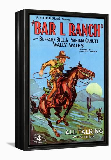 Bar L Ranch, 1930-null-Framed Stretched Canvas