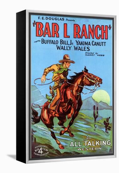 Bar L Ranch, 1930-null-Framed Stretched Canvas