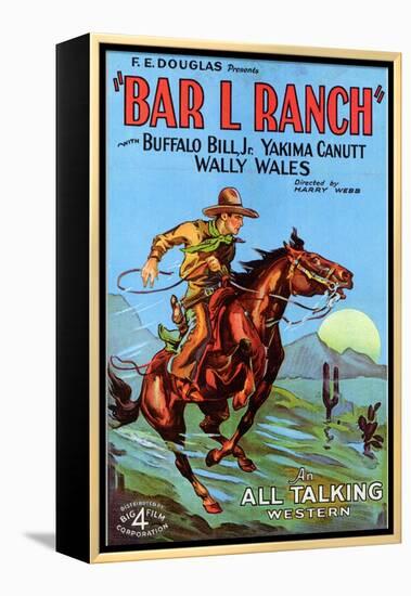 Bar L Ranch, 1930-null-Framed Stretched Canvas