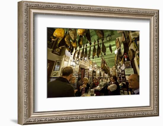 Bar Las Teresas, Seville, Andalucia, Spain, Europe-Stuart Black-Framed Photographic Print