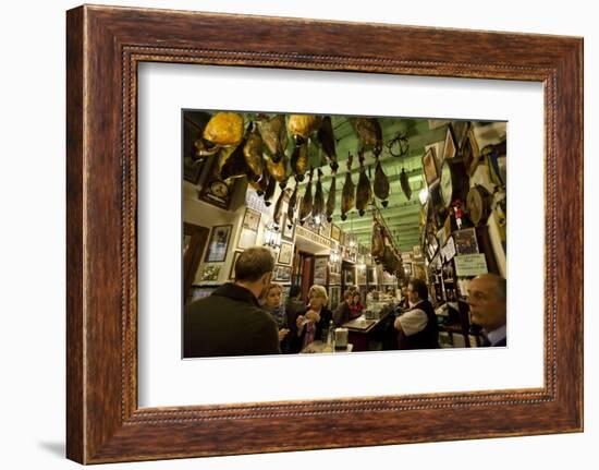 Bar Las Teresas, Seville, Andalucia, Spain, Europe-Stuart Black-Framed Photographic Print