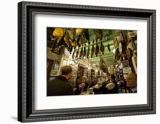 Bar Las Teresas, Seville, Andalucia, Spain, Europe-Stuart Black-Framed Photographic Print