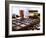 Bar of Chocolate with Cocoa, Cocoa Powder and Cocoa Beans-Peter Rees-Framed Photographic Print