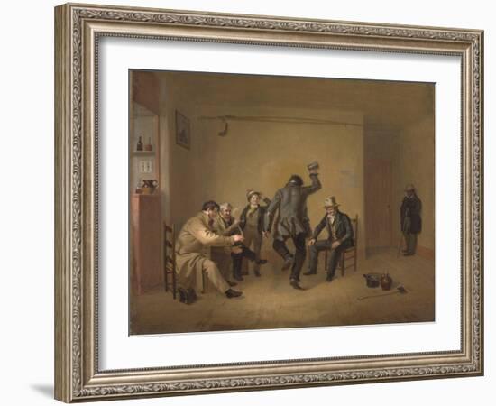 Bar-Room Scene, 1835-William Sidney Mount-Framed Giclee Print