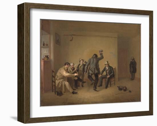 Bar-Room Scene, 1835-William Sidney Mount-Framed Giclee Print