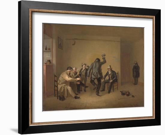 Bar-Room Scene, 1835-William Sidney Mount-Framed Giclee Print