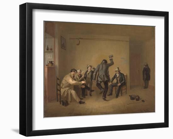 Bar-Room Scene, 1835-William Sidney Mount-Framed Giclee Print