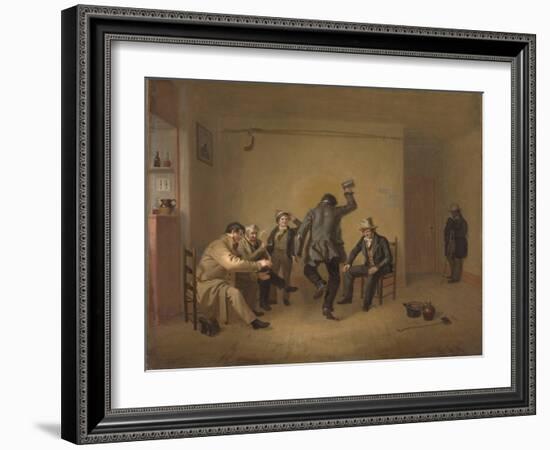 Bar-Room Scene, 1835-William Sidney Mount-Framed Giclee Print