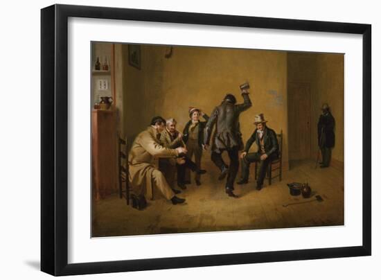 Bar Room Scene-William Sidney Mount-Framed Art Print