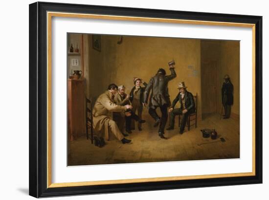 Bar Room Scene-William Sidney Mount-Framed Art Print