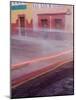 Bar San Miguel Entrance with Car Taillights, San Miguel De Allende, Mexico-Nancy Rotenberg-Mounted Photographic Print