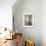 Bar Stools at Breakfast Bar in Kitchen of Usa Home-Stacy Bass-Framed Photo displayed on a wall