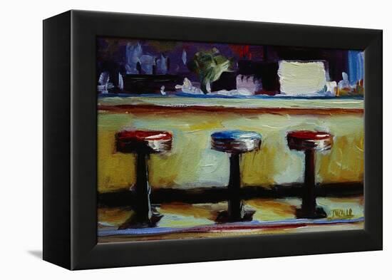 Bar Stools, Salem-Pam Ingalls-Framed Premier Image Canvas