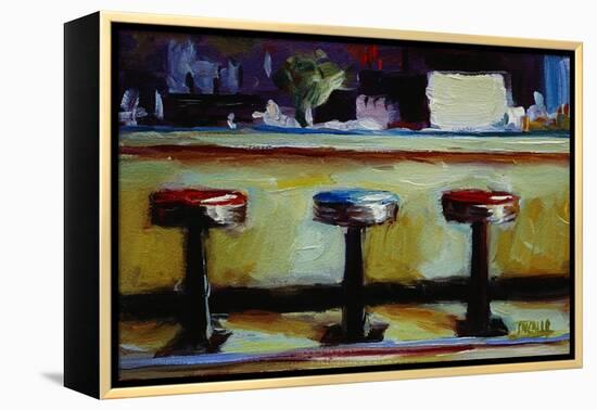 Bar Stools, Salem-Pam Ingalls-Framed Premier Image Canvas