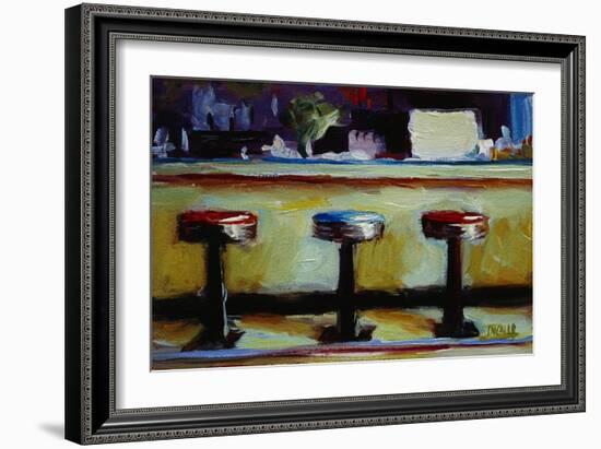 Bar Stools, Salem-Pam Ingalls-Framed Giclee Print