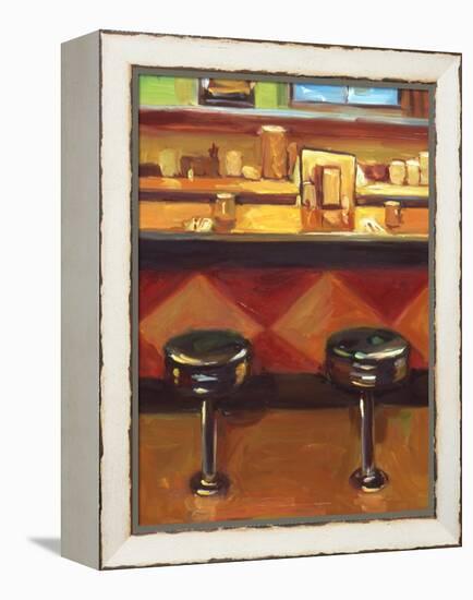 Bar Stools-Pam Ingalls-Framed Premier Image Canvas