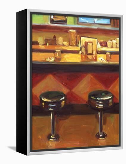 Bar Stools-Pam Ingalls-Framed Premier Image Canvas