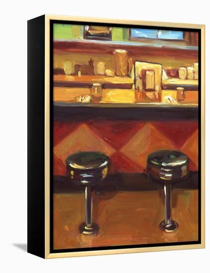 Bar Stools-Pam Ingalls-Framed Premier Image Canvas