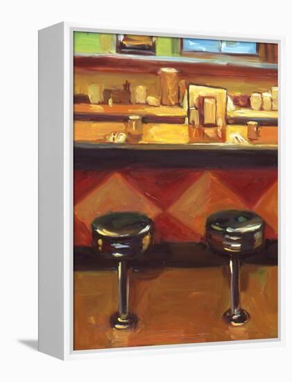 Bar Stools-Pam Ingalls-Framed Premier Image Canvas